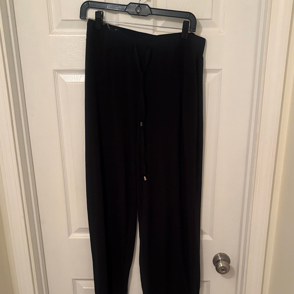 Jones New York Black Track Pants